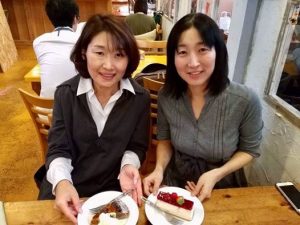 気のおけない方とバーゼル高倉店でランチ　