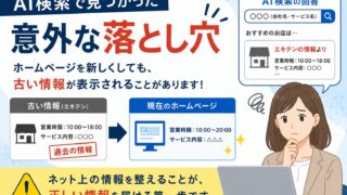 AI検索で見つかった意外な落とし穴